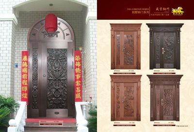 威宇经典铜装饰别墅门系列产品图片,威宇经典铜装饰别墅门系列产品相册 - 四川威宇经典铜装饰工程 - 九正
